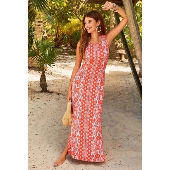 Lilly Pulitzer Dress Ulla Maxi XL Harbour View Shelfbra Side Slits MSRP $198 NWT - Picture 1 of 13